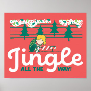 Jordnötter Jingle hela vägen Poster