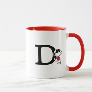 Jordnötter "Joe Coola" Stående Monogram D Mugg