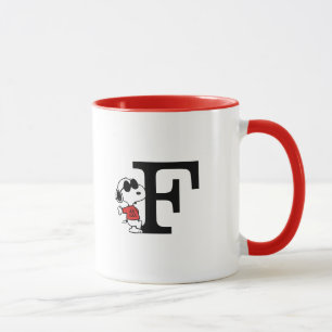Jordnötter "Joe Coola" Stående Monogram F Mugg
