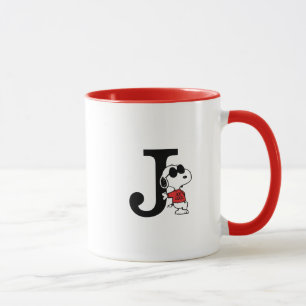 Jordnötter "Joe Coola" Stående Monogram J Mugg