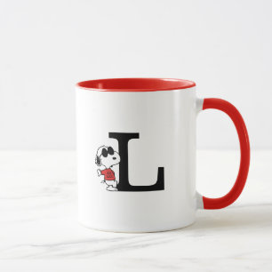Jordnötter "Joe Coola" Stående Monogram L Mugg