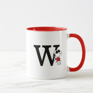 Jordnötter "Joe Coola" Stående Monogram W Mugg