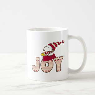 Jordnötter Joy Sled Ride & Snoopy & Woodstock Kaffemugg