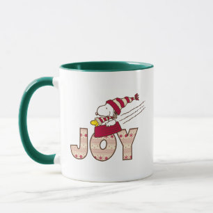 Jordnötter Joy Sled Ride & Snoopy & Woodstock Mugg