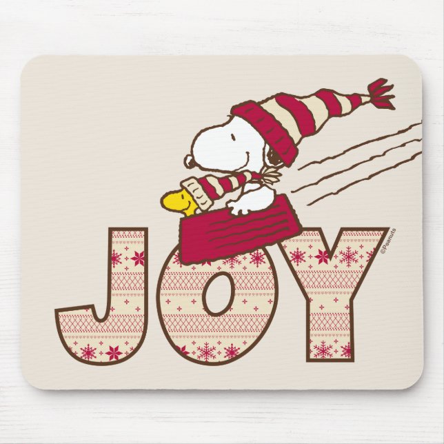 Jordnötter | Joy Sled Ride & Snoopy & Woodstock Musmatta (Framsidan)