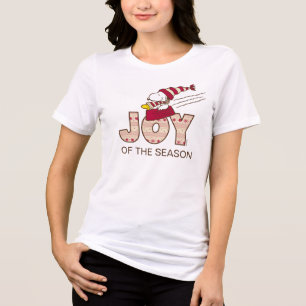 Jordnötter   Joy Sled Ride & Snoopy & Woodstock T Shirt