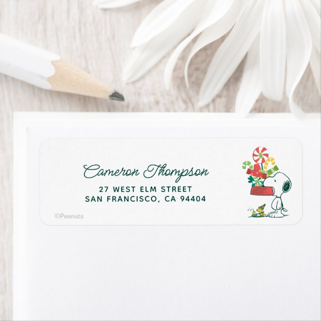 Jordnötter | Ju mer Merrier desto mer. Returadress Etikett (Insitu)