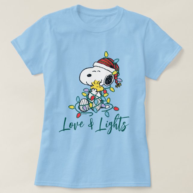 Jordnötter | Jul Kärlek och Ljus T Shirt (Design framsida)
