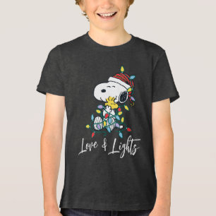 Jordnötter Jul Kärlek och Ljus T Shirt