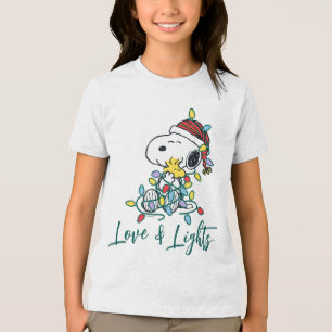 Jordnötter Jul Kärlek och Ljus T Shirt