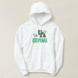 Jordnötter Julen är Ge glädjen Hoodie