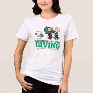 Jordnötter Julen är Ge glädjen T Shirt
