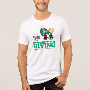 Jordnötter Julen är glädjen av att ge T Shirt