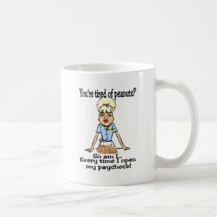 Jordnötter! Kaffemugg