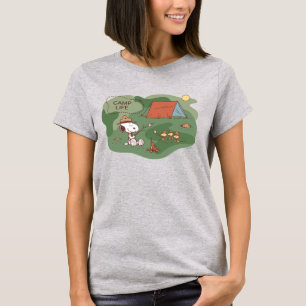 Jordnötter Kamprar för sofiopy & Woodstock Lyckl T Shirt