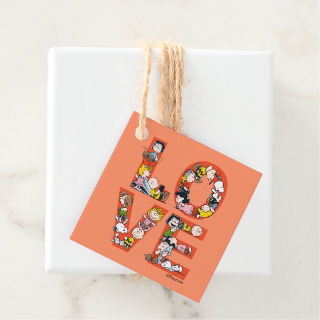 Jordnötter - KÄRLEK Gåvor Etiketter (På plats)