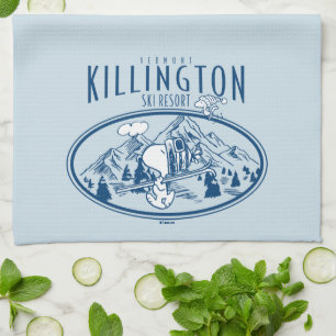 Jordnötter   Killington Ski Resort Vermont Kökshandduk