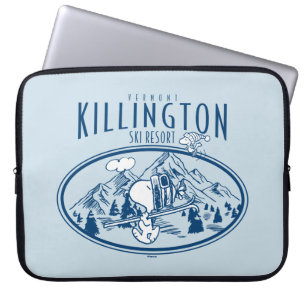 Jordnötter Killington Ski Resort Vermont Laptop Fodral