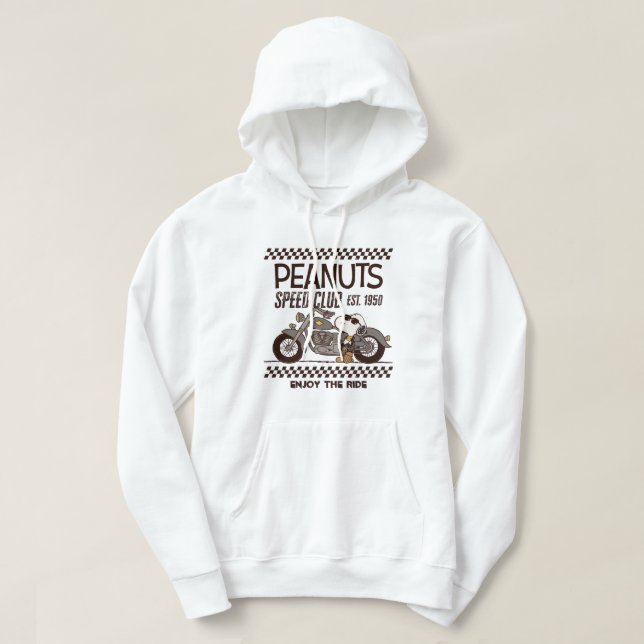 Jordnötter | Klubb för ljudhastighet Hoodie (Design framsida)