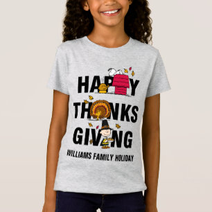 Jordnötter   Kombination av Happy thanksgiving T Shirt