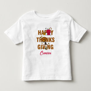 Jordnötter   Kombination av Happy thanksgiving T Shirt