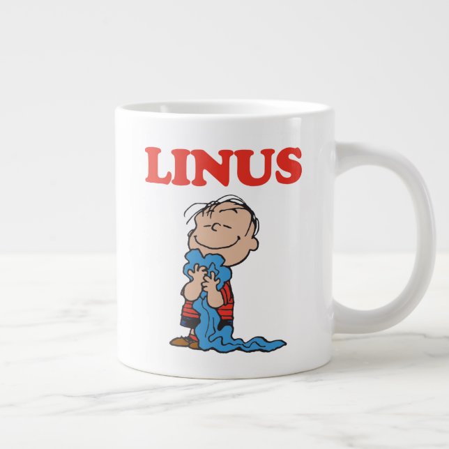 Jordnötter | Linus Blanket Smile Jumbo Mugg (Höger)