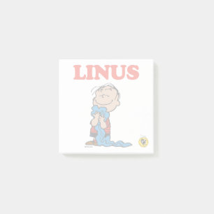 Jordnötter Linus Blanket Smile Post-it Block