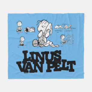 Jordnötter Linus Fleecefilt