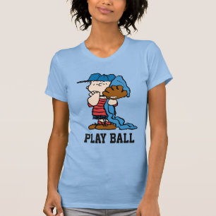 Jordnötter Linus i hans baskiska redskap T Shirt