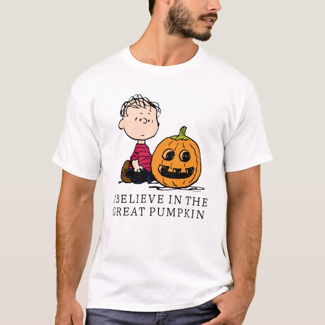 Jordnötter | Linus & Jack O'Lantern T Shirt (Framsida)