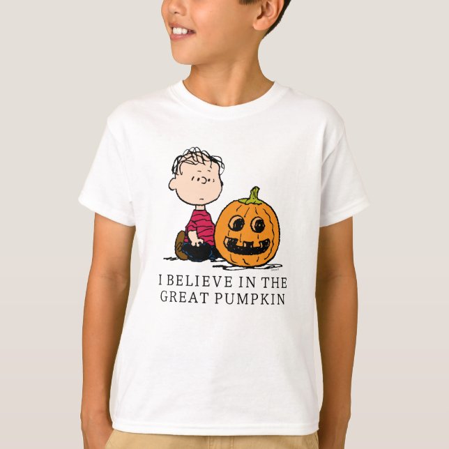 Jordnötter | Linus & Jack O'Lantern T Shirt (Framsida)