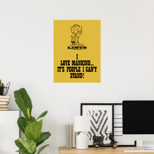 Jordnötter   Linus Kärlek Mankind Poster
