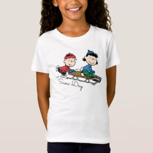 Jordnötter   Linus & Lucy Sled Riding T Shirt