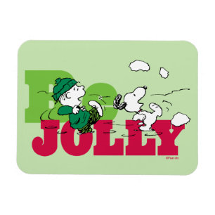 Jordnötter Linus & Snoopy BE Jolly Magnet