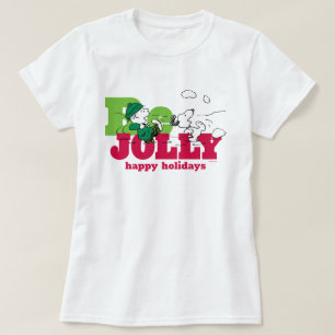 Jordnötter   Linus & Snoopy BE Jolly T Shirt