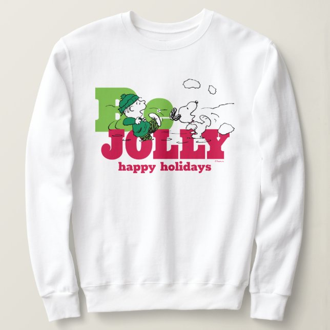 Jordnötter | Linus & Snoopy BE Jolly T Shirt (Design framsida)