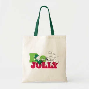 Jordnötter Linus & Snoopy BE Jolly Tygkasse
