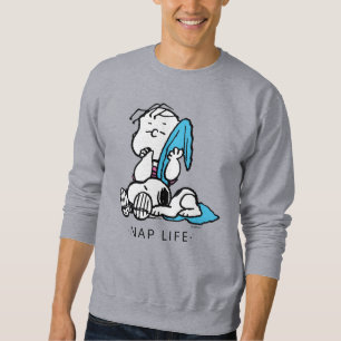 Jordnötter Linus & Snoopy Lång Ärmad Tröja