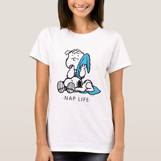 Jordnötter | Linus & Snoopy T Shirt (Framsida)