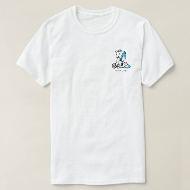 Jordnötter | Linus & Snoopy T Shirt (Design framsida)