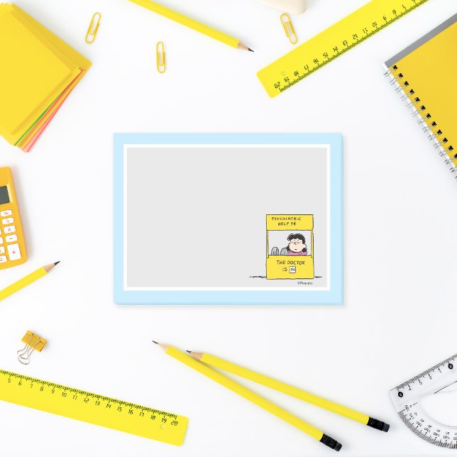 Jordnötter | Lucy & Doktor är i Post-it Block (Skapare uppladdad)