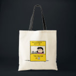 Jordnötter | Lucy & Doktor är i Tygkasse<br><div class="desc">Lucy är den galbby, den bossy och den åsiktsfulla flicka som trakasserar de flesta andra tecknen i tecknaden, särskilt Linus och Charlie Brown. Kolla in den här söta Peanuts-designen med Lucy och hennes rådgivningsställ.</div>