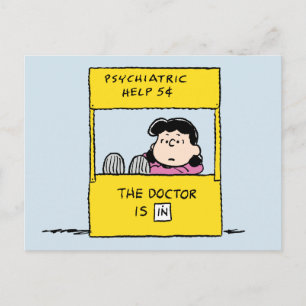 Jordnötter Lucy & Doktor är i Vykort
