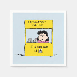 Jordnötter   Lucy & doktorn är inne Pappersservett