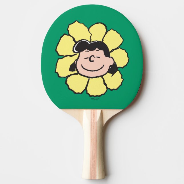 Jordnötter | Lucy Flower Pingisracket (Framsidan)