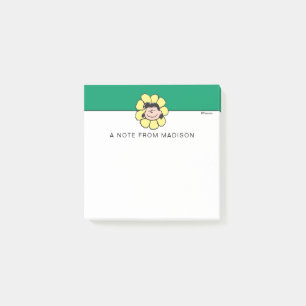 Jordnötter Lucy Flower Post-it Block