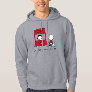 Jordnötter Lucy Ge Charlie Brown Advice Hoodie