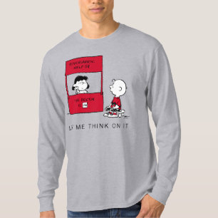 Jordnötter   Lucy Ge Charlie Brown Advice T Shirt