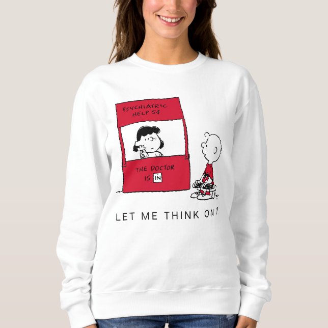 Jordnötter | Lucy Ge Charlie Brown Advice T Shirt (Framsida)