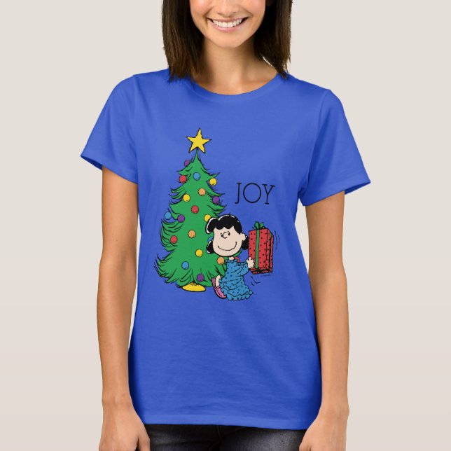 Jordnötter | Lucy Julgran T Shirt (Framsida)